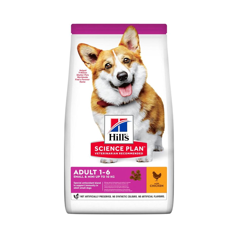 Kaufen Sie Hill's SCIENCE PLAN Small & Mini Adult Hundefutter Mit Huhn |  Tinybuddy