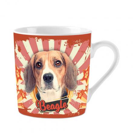 Tasse mit Hundemotiv Beagle